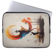 dramatisches Licht Laptopschutzhülle (Vorderseite)