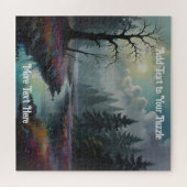 Dramatisches Moody-Landschaftsbild Puzzle (Horizontal)