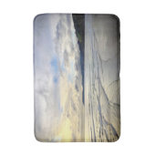 Dramatisches Ocean Sunset Foto Pismo Beach Califor Badematte (Vorderseite Vertikal)