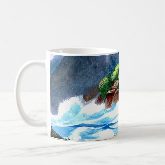 Dramatisches Paradies Tasse (Links)