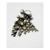 "Dramatisches Requiem", glänzendes Poster (Vorderseite)