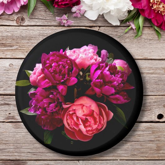 Dramatisches Rosa und Lila Peongs Magnet
