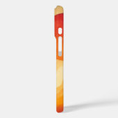 Dramatisches Rotes Sonnenbild Case-Mate iPhone Hülle (Rückseite / Links)