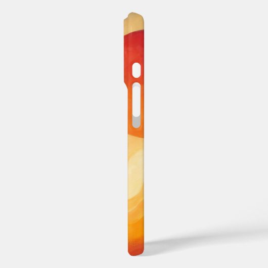 Dramatisches Rotes Sonnenbild Case-Mate iPhone Hülle (Rückseite / Links)