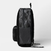 Dramatisches Schach-Monochrom Bedruckter Rucksack (Rechts)