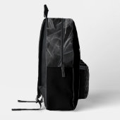 Dramatisches Schach-Monochrom Bedruckter Rucksack (Links)
