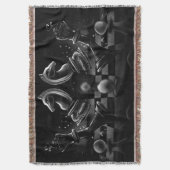 Dramatisches Schach-Monochrom Decke (Vorderseite Vertikal)