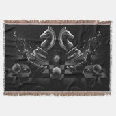 Dramatisches Schach-Monochrom Decke (Vorderseite)