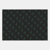 Dramatisches Schach-Monochrom Geschenkpapier Set (Vorderseite 2)