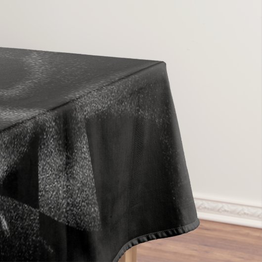 Dramatisches Schach-Monochrom Tischdecke (Beispiel)