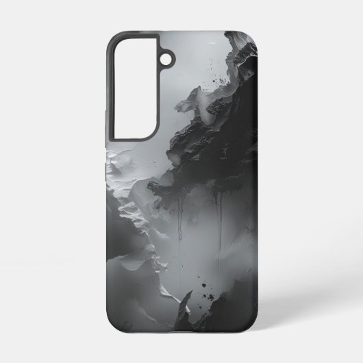 Dramatisches Schwarz-Weiß-Tapete Samsung Galaxy Hülle (Rückseite)