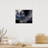 Dramatisches Sydney Harbour Skyscapes Poster (Küche)