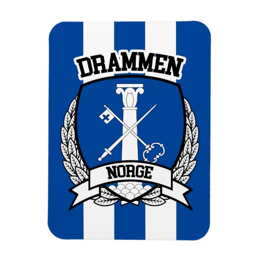 Drammen Magnet (Vertikal)
