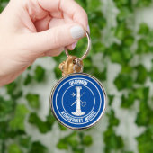 Drammen Round Emblem Schlüsselanhänger (Hand)