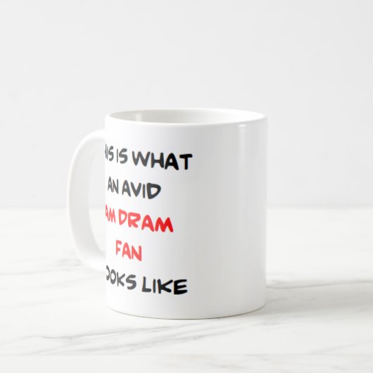 Drammenlüfter, begeistert kaffeetasse (Vorderseite Links)