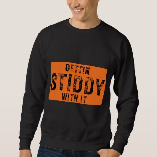 Dran gewöhnen an Es Sweatshirt (Vorderseite)