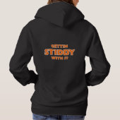Dran gewöhnen hoodie (Rückseite)