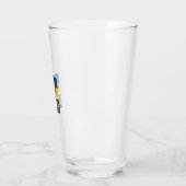 Dräng die Pferde nicht Vintage Pferd Glas (Links)