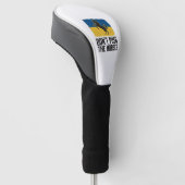 Dräng die Pferde nicht Vintage Pferd Golf Headcover (angewinkelt)