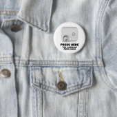 DRÄNGEN Sie HIER auf eine Mitteilung von Obama Button (Beispiel)