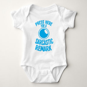 drängen Sie hier auf einen lustigen Sarkasmus der Baby Strampler