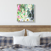 Drape of Flowers Leinwanddruck (Insitu (Schlafzimmer))