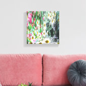 Drape of Flowers Leinwanddruck (Insitu (Wohnzimmer))