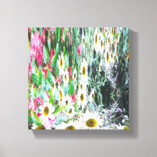 Drape of Flowers Leinwanddruck