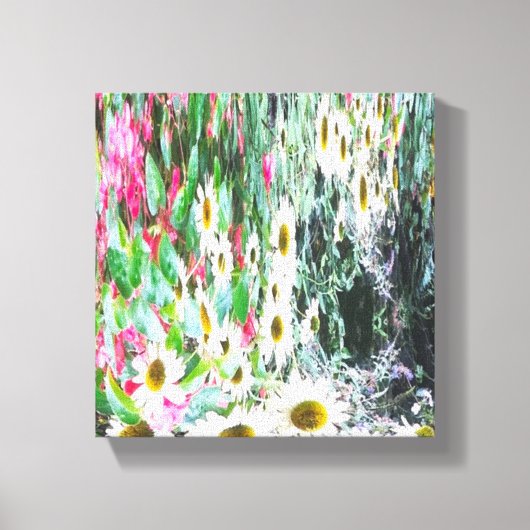 Drape of Flowers Leinwanddruck (Vorderseite)