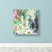 Drape of Flowers Leinwanddruck (Insitu (Holzboden))