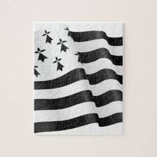 Drapeau breton (bretonische Flagge) Puzzle