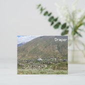 Draper Temple - Utah Postkarte (Stehend Vorderseite)