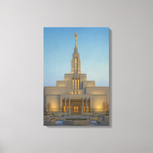 Draper Utah Tempel Gemälde™ LDS Wandkunst Leinwand