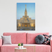 Draper Utah Temple Painting™ LDS Wall Art Leinwand (Insitu (Wohnzimmer))