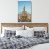 Draper Utah Temple Painting™ LDS Wall Art Leinwand (Insitu (Schlafzimmer))