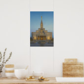 Draper Utah Temple Painting™ LDS Wall Art Poster (Küche)