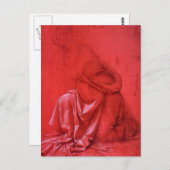 Draperstudie Postkarte (Vorne/Hinten)