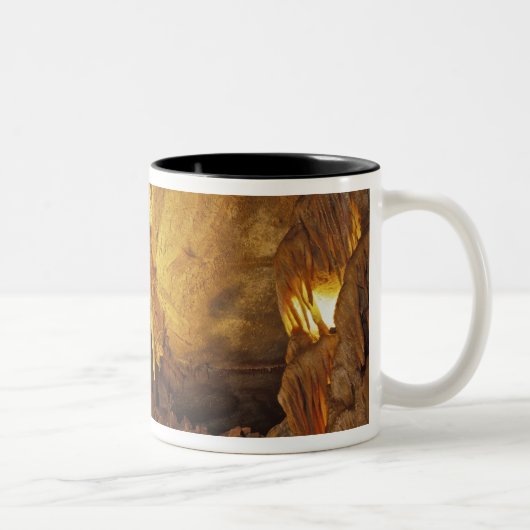Drapery Room, Mammoth Cave National Park, Zweifarbige Tasse (Rechts)