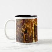 Drapery Room, Mammoth Cave National Park, Zweifarbige Tasse (Links)