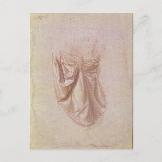 Drapery Studie Postkarte (Vorderseite)