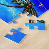 Draquelly Flit Electric Blue Puzzle (Seite)