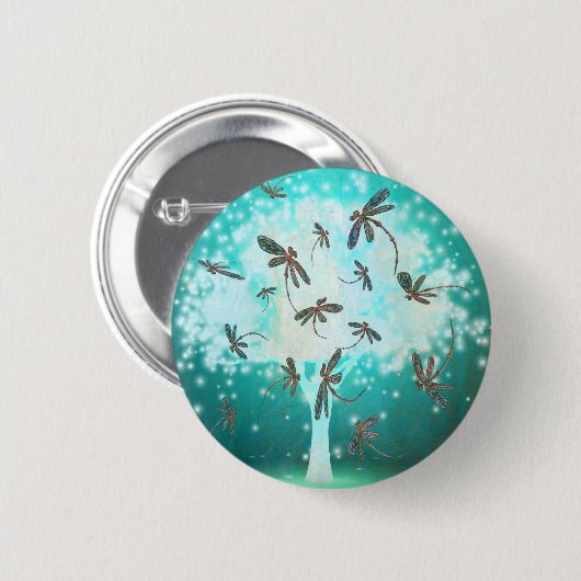 Draquelly Glow Tree Button (Vorne & Hinten)