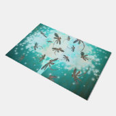 Draquelly Glow Tree Fußmatte (Schrägansicht)