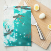 Draquelly Glow Tree Geschirrtuch (Viertel Falte)