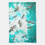 Draquelly Glow Tree Geschirrtuch (Vertikal)