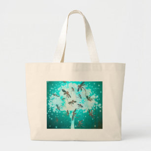 Draquelly Glow Tree Jumbo Stoffbeutel