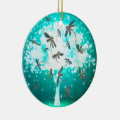Draquelly Glow Tree Keramik Ornament (Rechts)