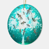 Draquelly Glow Tree Keramik Ornament (Links)