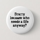 Drarry Fan-Fiktion Merch Button (Vorderseite)