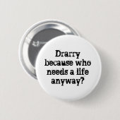 Drarry Fan-Fiktion Merch Button (Vorne & Hinten)
